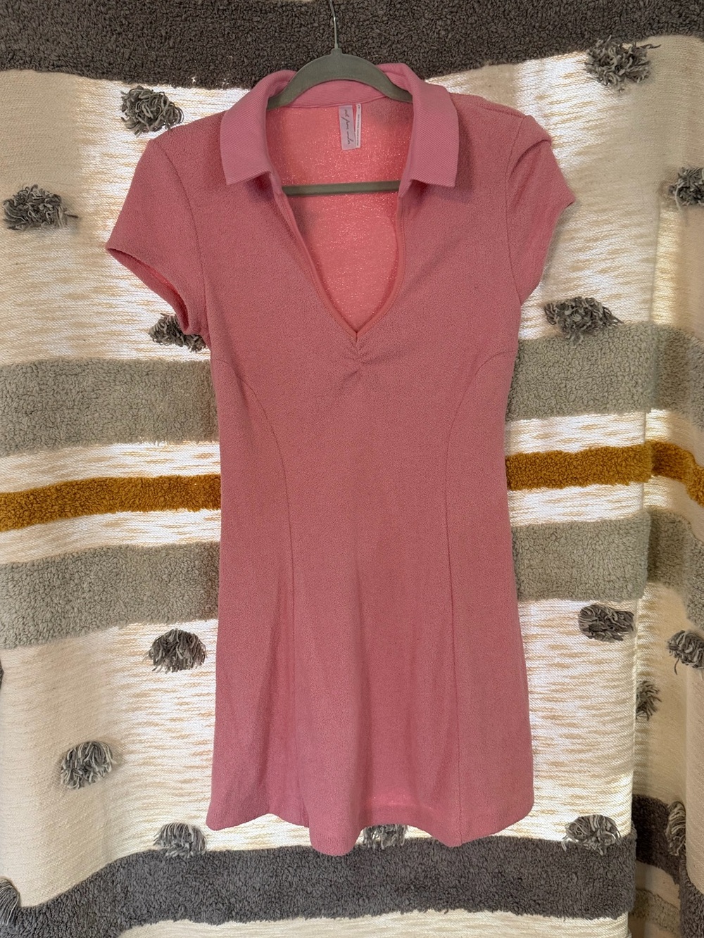 Out From Under Urban Outfitters - Polo Dress - Pink - Medium